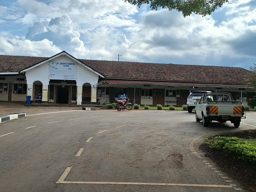 Outpatients Clinic and the Medical Ward at St. Joseph Hospital Kitovu